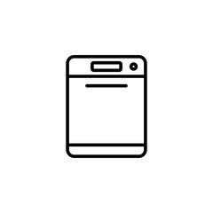 dishwasher dish washing machine icon