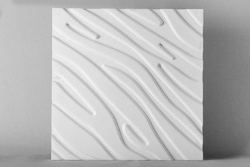 3d pannel,  gypsum relief