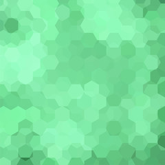 Fototapeta na wymiar Background of geometric shapes. Light green mosaic pattern. Vector EPS 10. Vector illustration