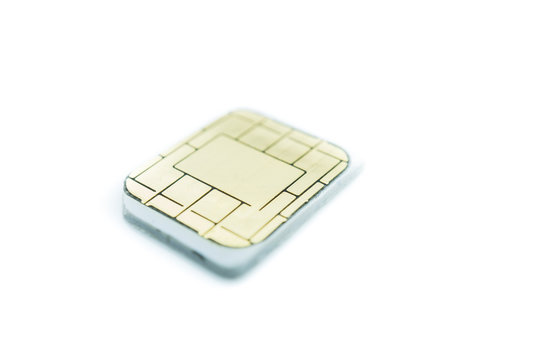SIM Karte isoliert 