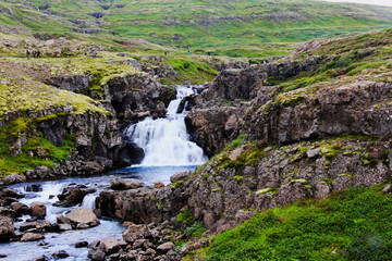 Obraz premium IJslandse waterval