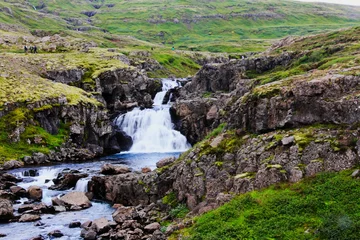 Fototapeten IJslandse waterval © atleetalie