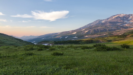 Fototapeta na wymiar Kamchatka's landcape