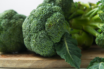 Green winter superfood -   baby broccoli