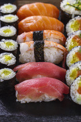 Nigiri sushi closeup