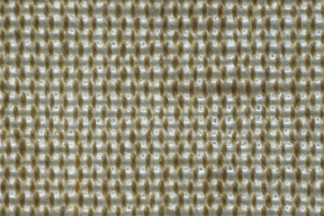 Close-up of a white and light brown fabric