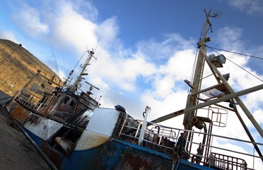 Shipyard in the Faroe Islands 
