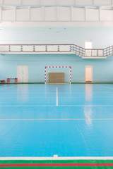Interior of a sport hall for soccer or handball