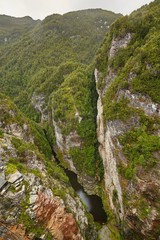 View from Gordon Dam, Tasmania