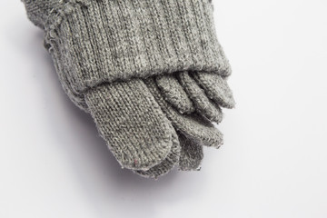 Folding method, how to tidy gloves