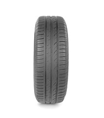 Car wheel, isolated on white