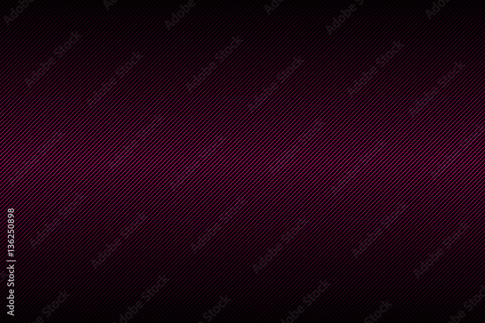 Wall mural pink line abstract background with dark gradient, simple vector