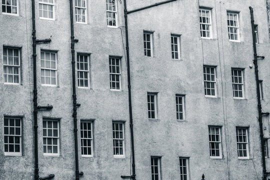 Ventanas en blanco y negro