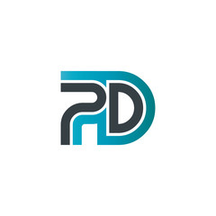 Initial Letter PD Linked Design