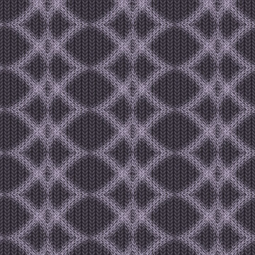 Repeating volume braided knitting background  