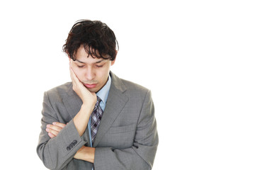 疲れたビジネスマン