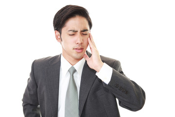 疲れたビジネスマン