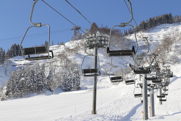 スキー場　リフト
