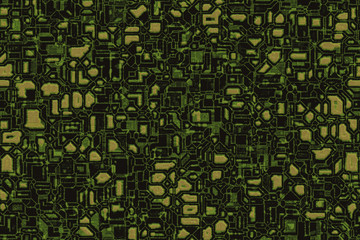 Wide repeating abstract electronic background