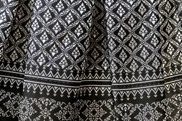Thailand black fabric