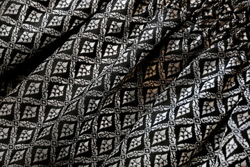 Thailand black fabric