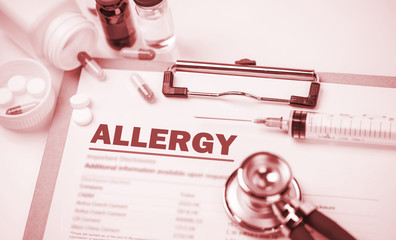 Medical Concept: Allergy