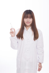 young asian woman plastic surgeon