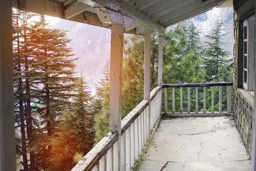  Cottage terrace in beautiful Naran valley