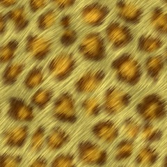 Continuous pattern of natural spotted fur