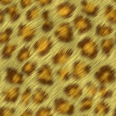 Continuous pattern of natural spotted fur