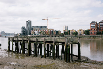Fototapeta premium London River Thames Waterway