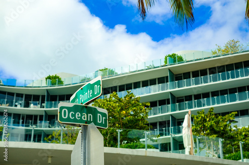 Ocean Drive Miami Beach Stockfotos Und Lizenzfreie Bilder