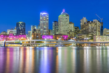 Brisbane city skyline