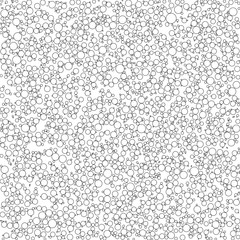 Fototapeta premium Repeating vector bubble pattern 