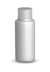 Vector bottle mockup  for drug
