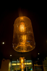 Vintage bulb light. 