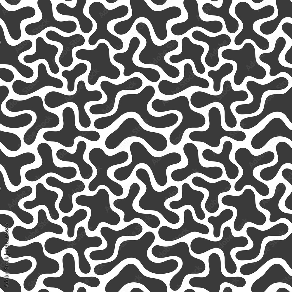 Poster abstract illustration - vector spotty background. seamless pattern.