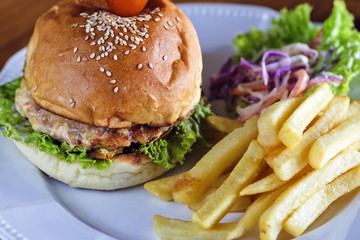 Delicious burger