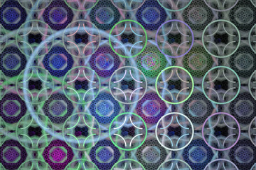 Fractal art background for creative design. Abstract fractal. De