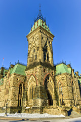 Fototapeta na wymiar Canadian House of Parliament - Ottawa, Canada