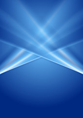 Abstract deep blue gradient background