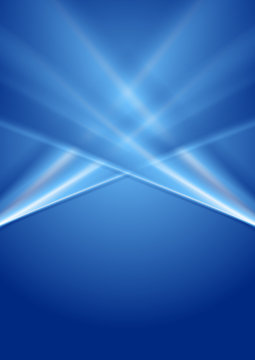 Abstract Deep Blue Gradient Background