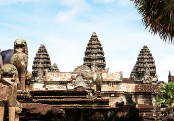 Naklejka premium Castle Rock, Angkor Wat