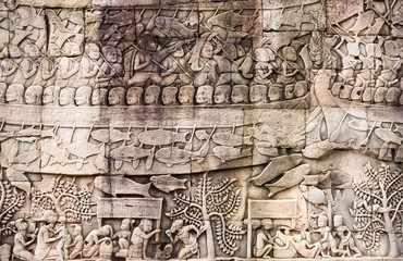 Fototapeta na wymiar Castle Rock, Angkor Wat