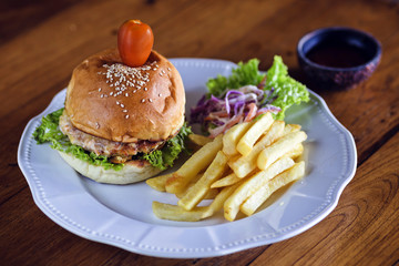 Delicious burger