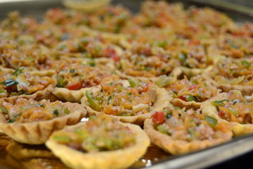 tartaleta de antipasto tart, pie, egg, mini, food