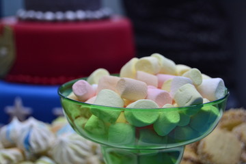 malvaviscos dulces marshmallow, marshmallows