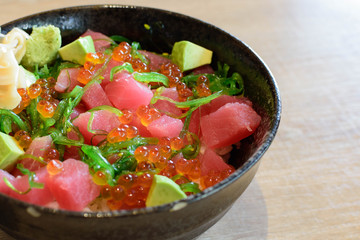 Tuna don Japanese Food