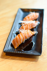 Smoked Salmon Sushi