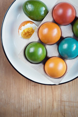 Ostereier (bunte Hühnereier)